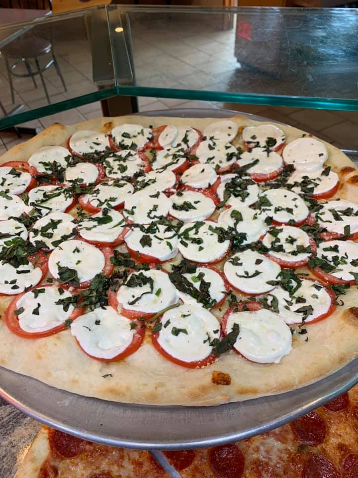 Fresh pizza at Pizza Express Blairstown, New Jersey